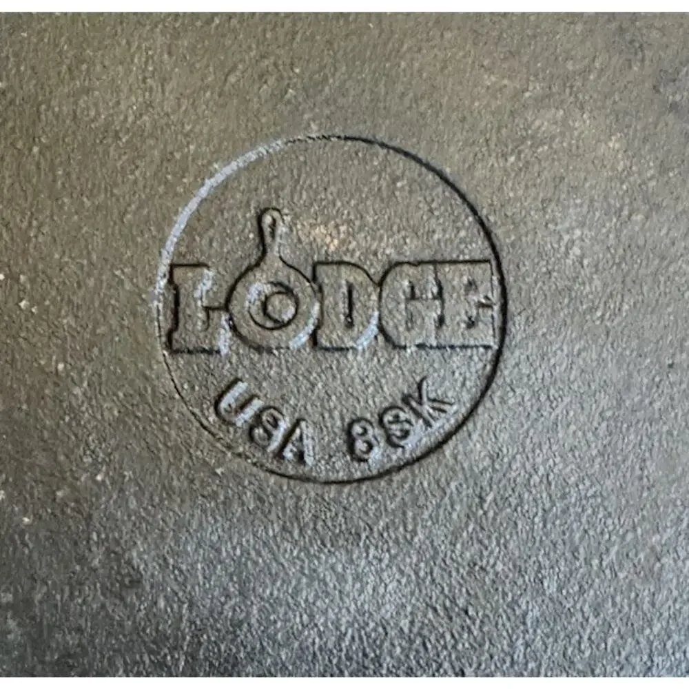 Lodge 8SK Cast Iron Skillet 10” Frying Pan with Helper Handle USA Made Classic